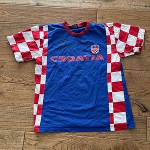 Croatian soccer shirt